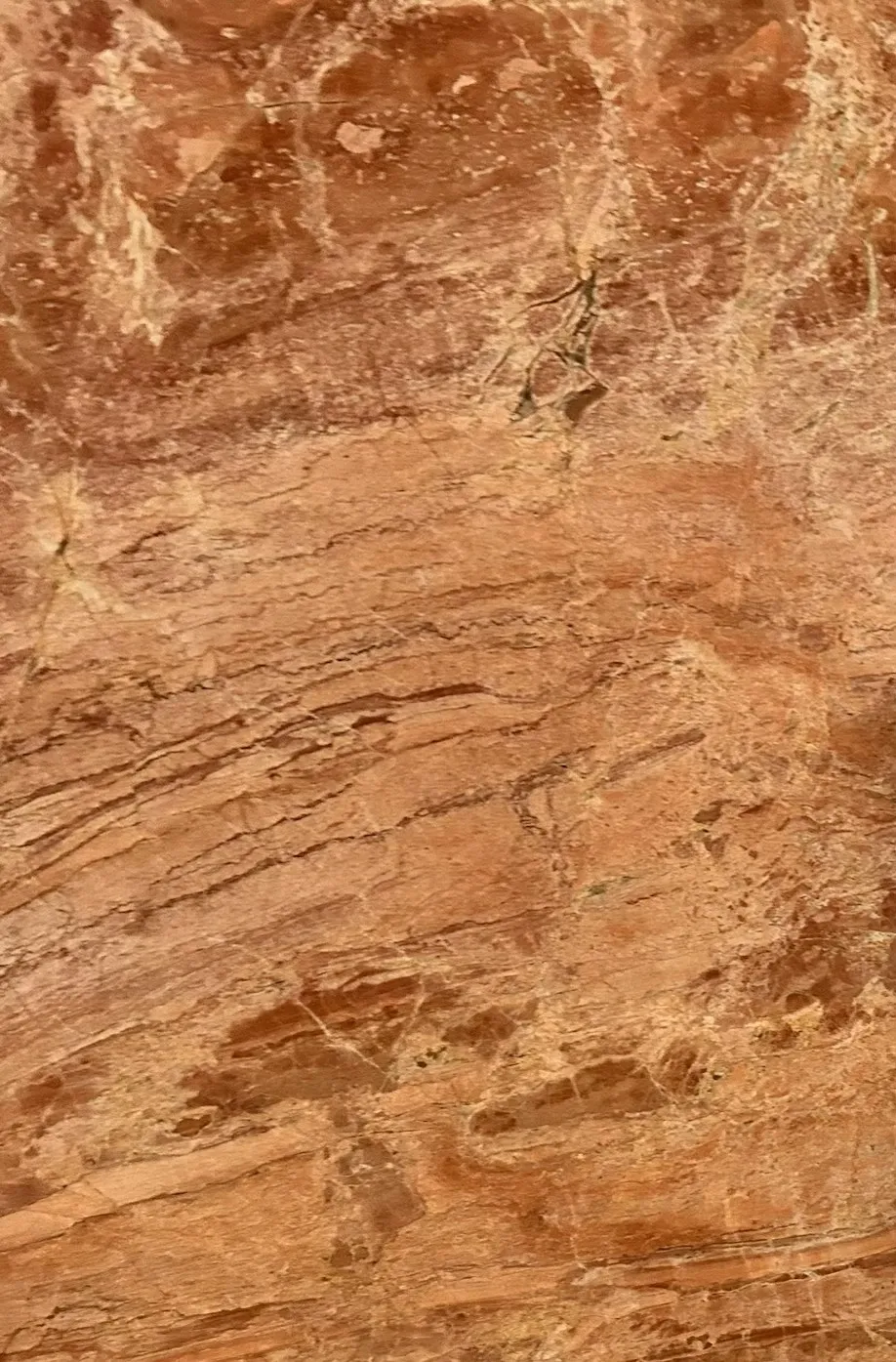 Brown textured marble surface with natural patterns.